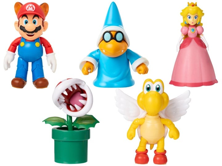 World of Nintendo 4-Inch Scale Wave 34 Set of 5 Figures Gallery Image 1
