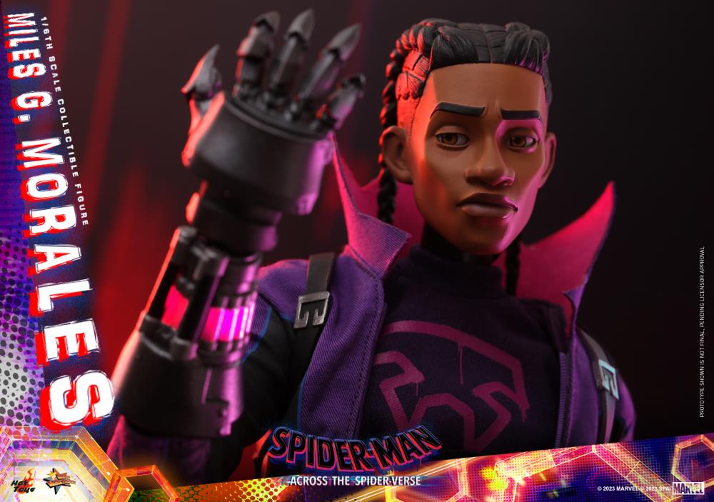 Spider-Man: Across the Spider-Verse MMS725 Miles G. Morales 1/6 Scale Collectible Figure Gallery Image 14