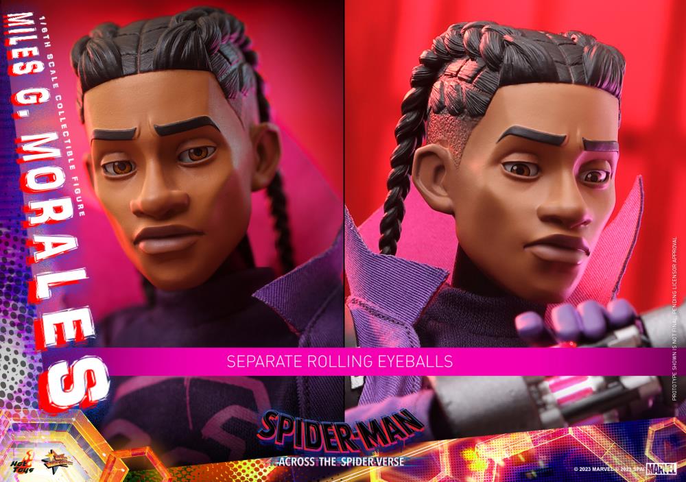 Spider-Man: Across the Spider-Verse MMS725 Miles G. Morales 1/6 Scale Collectible Figure Gallery Image 15