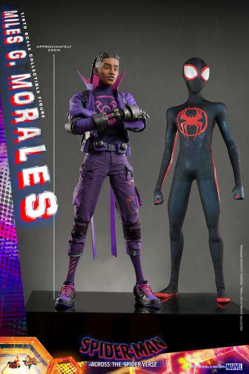 Spider-Man: Across the Spider-Verse MMS725 Miles G. Morales 1/6 Scale Collectible Figure Gallery Image 22
