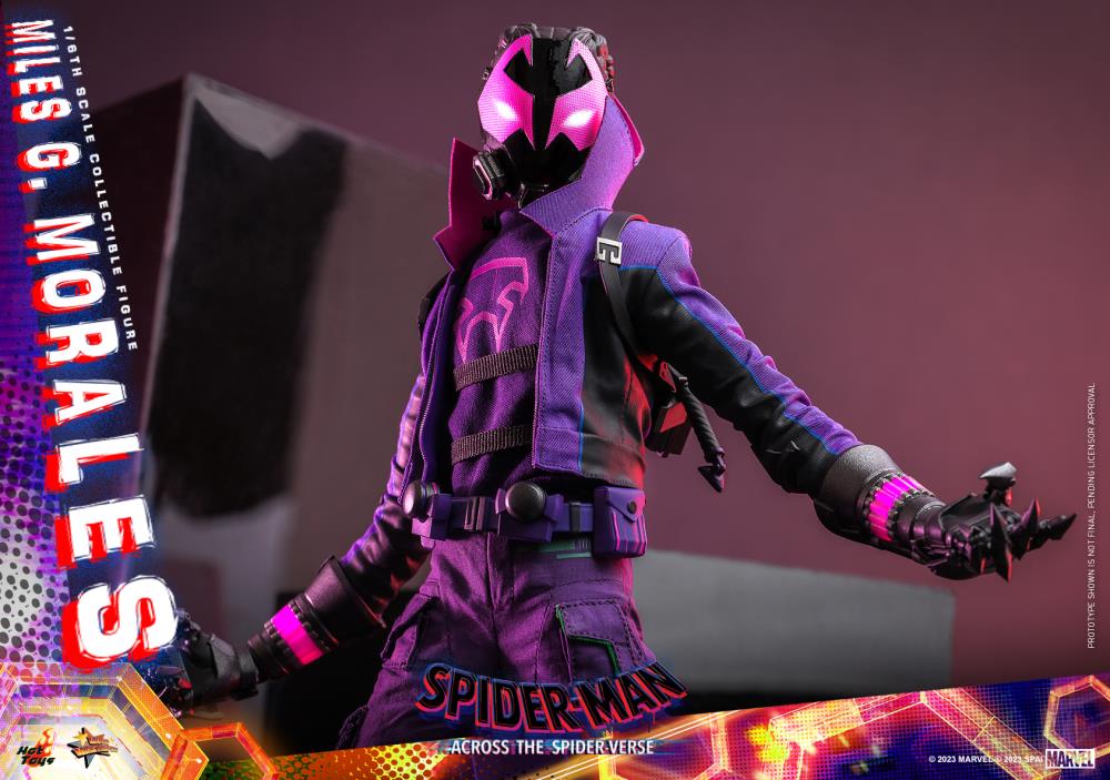 Spider-Man: Across the Spider-Verse MMS725 Miles G. Morales 1/6 Scale Collectible Figure Gallery Image 20