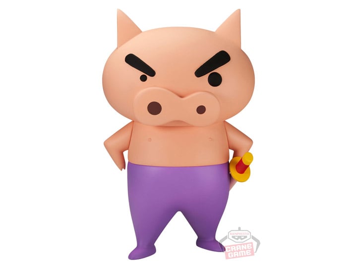 Crayon Shin-Chan Big Sofvimates Buriburi Zaemon