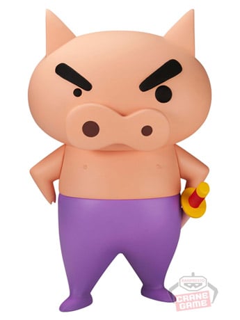 Crayon Shin-Chan Big Sofvimates Buriburi Zaemon