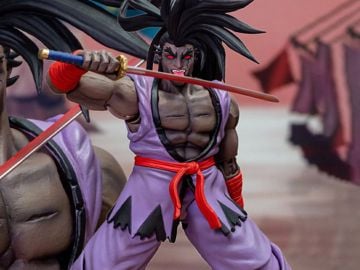 shoryu0607様 Samurai Shodown VI Rasetsumaru (Purple & Grey Ver.) 1/12 Scale
