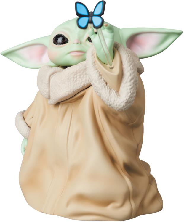 The Mandalorian Ultra Detail Figure No. 758 Grogu (Blue Butterfly) Gallery Image 3