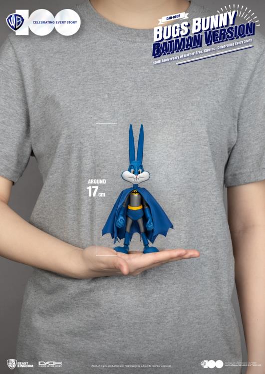 Warner Brothers 100th Anniversary Dynamic 8ction Heroes DAH-060B Bugs Bunny as Batman Gallery Image 10
