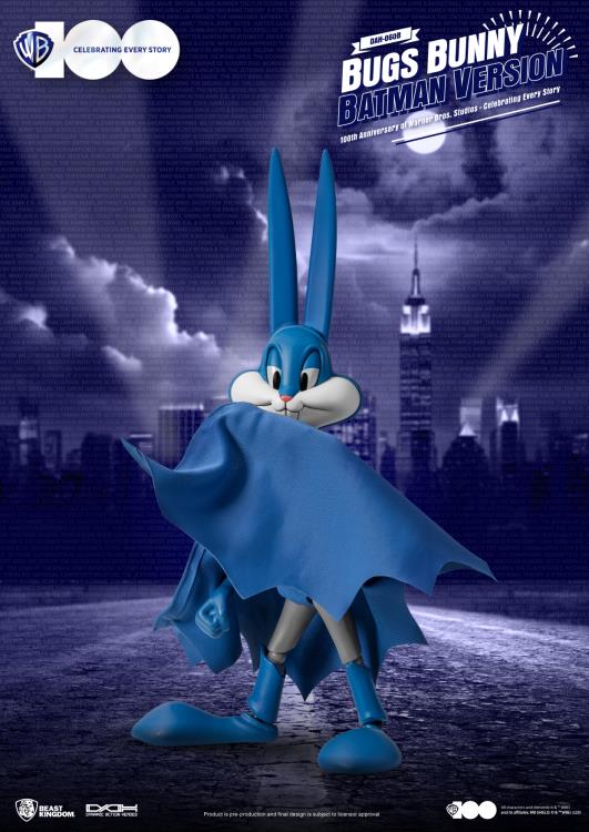 Warner Brothers 100th Anniversary Dynamic 8ction Heroes DAH-060B Bugs Bunny as Batman Gallery Image 4