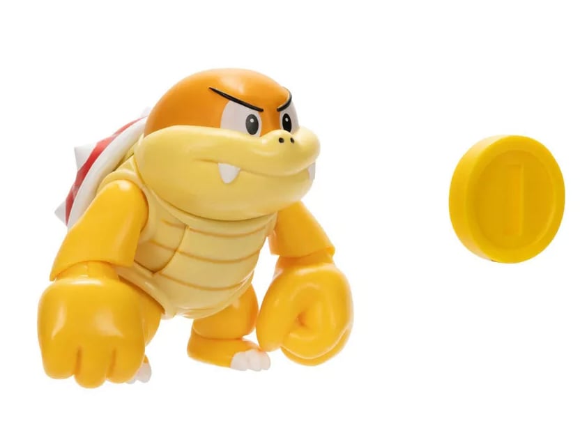 World of Nintendo Boom Boom with Coin 4-Inch Scale Figure Gallery Image 4