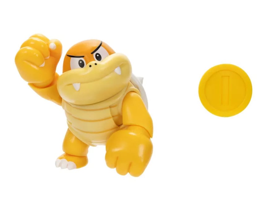 World of Nintendo Boom Boom with Coin 4-Inch Scale Figure Gallery Image 3