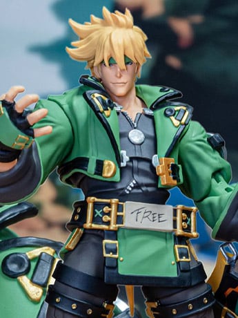 Guilty Gear -Strive- Sol Badguy (Green Ver.) 1/12 Scale Exclusive Action Figure Gallery Image 2