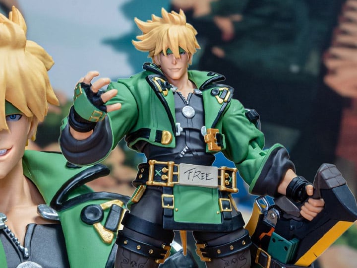 Guilty Gear -Strive- Sol Badguy (Green Ver.) 1/12 Scale Exclusive Action Figure Gallery Image 1