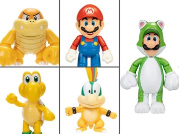 World of Nintendo 4-Inch Scale Wave 33 Set of 5 Figures