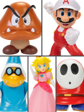 World of Nintendo 2.5-Inch Scale Wave 42 Set of 5 Limited Articulation Figures Gallery Image 2