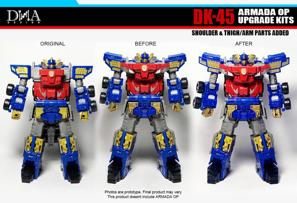 トランスフォーマー TL-48 ＋DNA Design DK-45 DK-45 Upgrade Kit