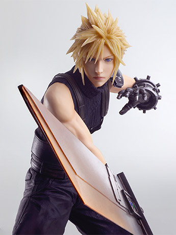 Final Fantasy VII Rebirth Static Arts Cloud Strife
