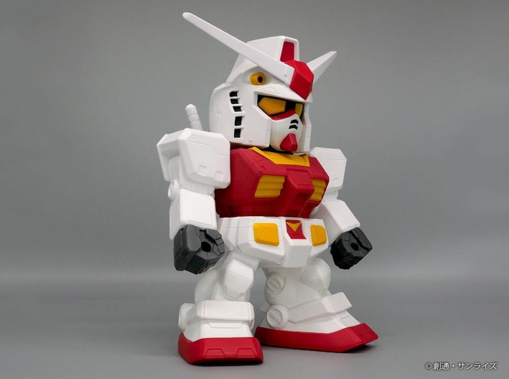 Mobile Suit Gundam Jumbo Soft Vinyl Figure SD RX-78-2 Gundam (2P