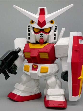 Mobile Suit Gundam Jumbo Soft Vinyl Figure SD RX-78-2 Gundam (2P