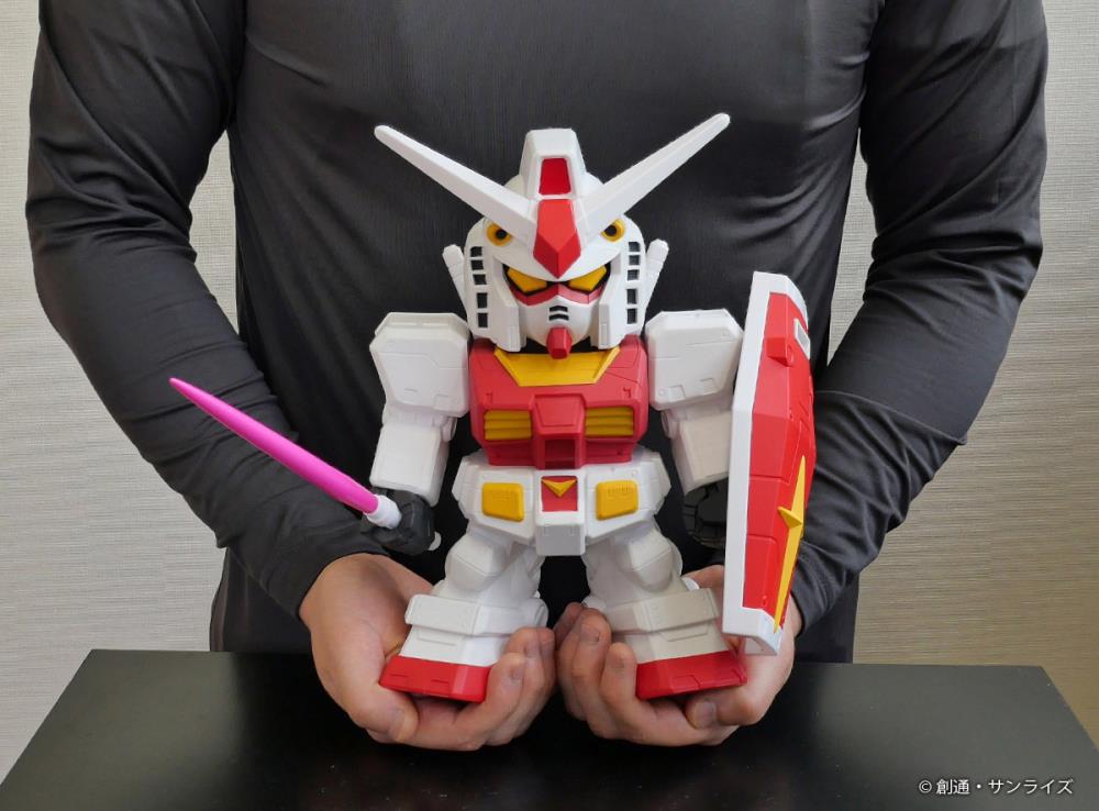 Mobile Suit Gundam Jumbo Soft Vinyl Figure SD RX-78-2 Gundam (2P