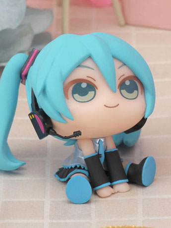 Vocaloid QyuruMe Hatsune Miku Mini Figure Gallery Image 2