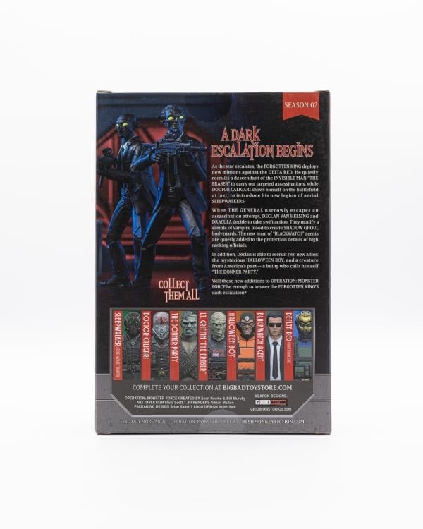 Operation: Monster Force Season 02 Blackwatch Agent 1/12 Scale