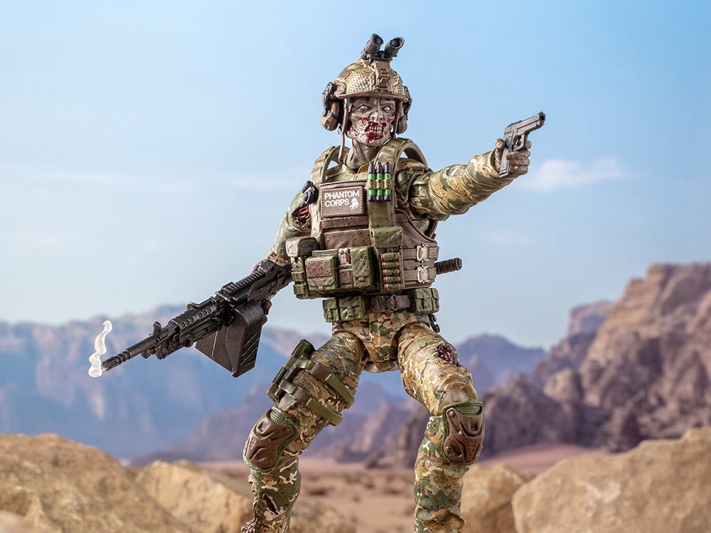 Operation: Monster Force Season Zero Apophis Legion Undead Phantom Corps Trooper 1/12 Scale Action Figure Gallery Image 1