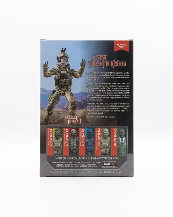 Operation: Monster Force Season Zero Apophis Legion Undead Phantom Corps Trooper 1/12 Scale Action Figure Gallery Image 15