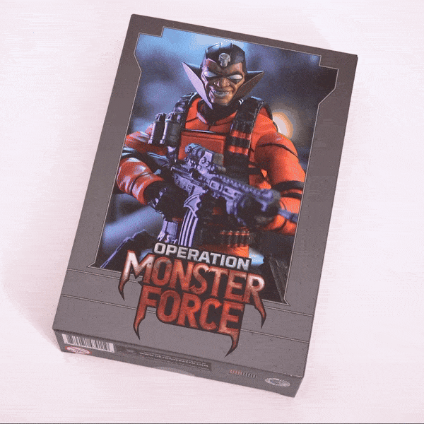オペレーション モンスターフォース フィギュア 2体セット Operation: Monster Force Halloween Boy Figure - 1/12 Scale