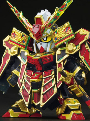 SD Gundam World Heroes SDW Heroes 78th Musha Gundam Model Kit Gallery Image 2