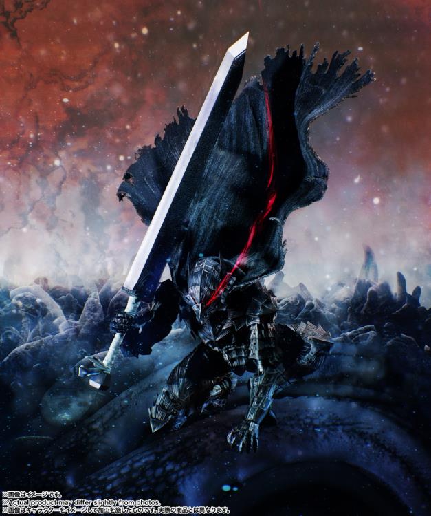 Berserk S.H.Figuarts Guts (Berserker Armor -Heat of Passion-) Action Figure Gallery Image 17