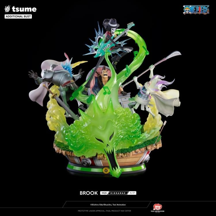 One Piece HQS Dioramax Brook 1/7 Scale Limited Edition Statue Gallery Image 11