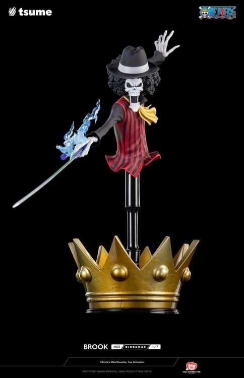 One Piece HQS Dioramax Brook 1/7 Scale Limited Edition Statue Gallery Image 32