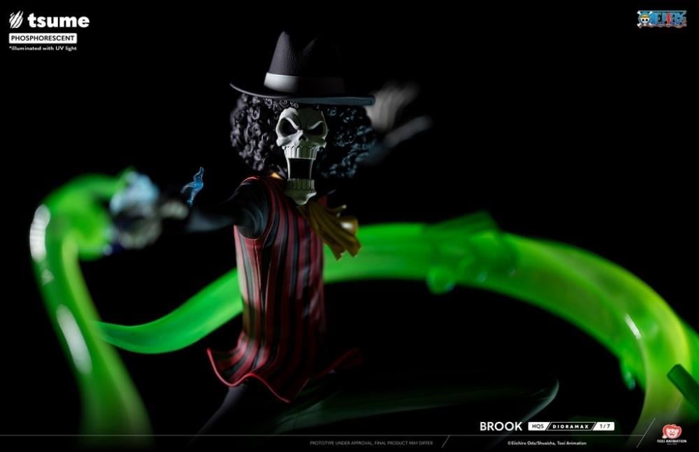 One Piece HQS Dioramax Brook 1/7 Scale Limited Edition Statue Gallery Image 20