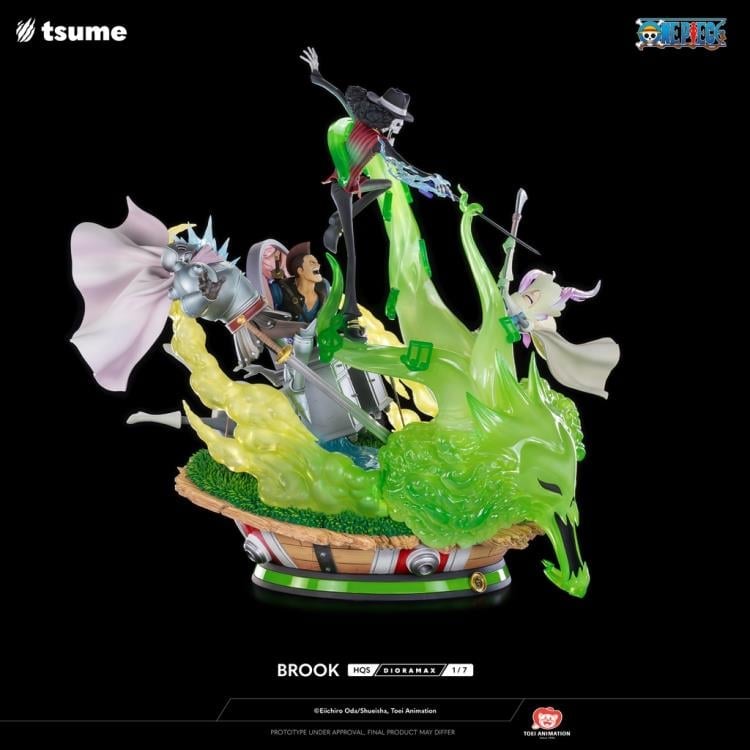 One Piece HQS Dioramax Brook 1/7 Scale Limited Edition Statue Gallery Image 10