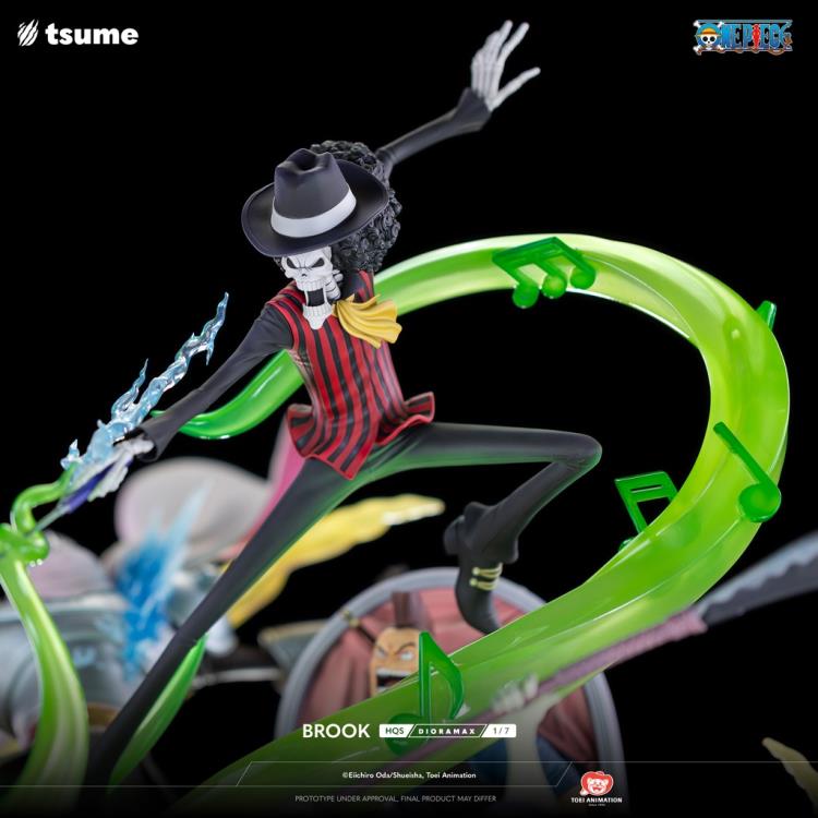 One Piece HQS Dioramax Brook 1/7 Scale Limited Edition Statue Gallery Image 22