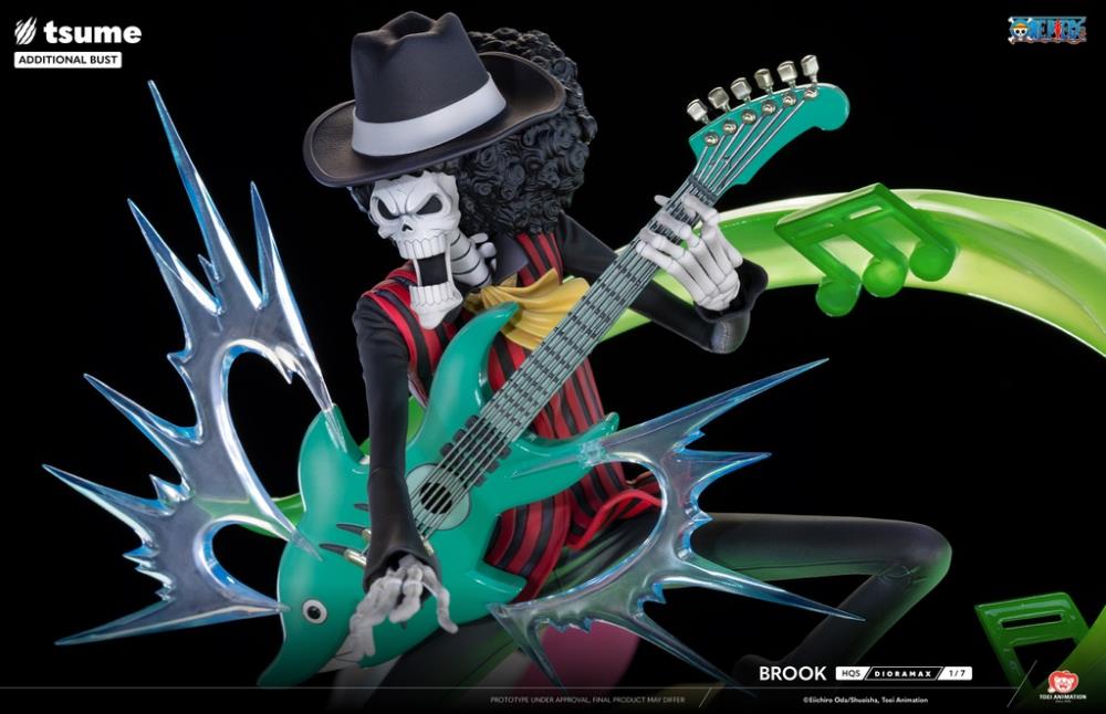 One Piece HQS Dioramax Brook 1/7 Scale Limited Edition Statue Gallery Image 12