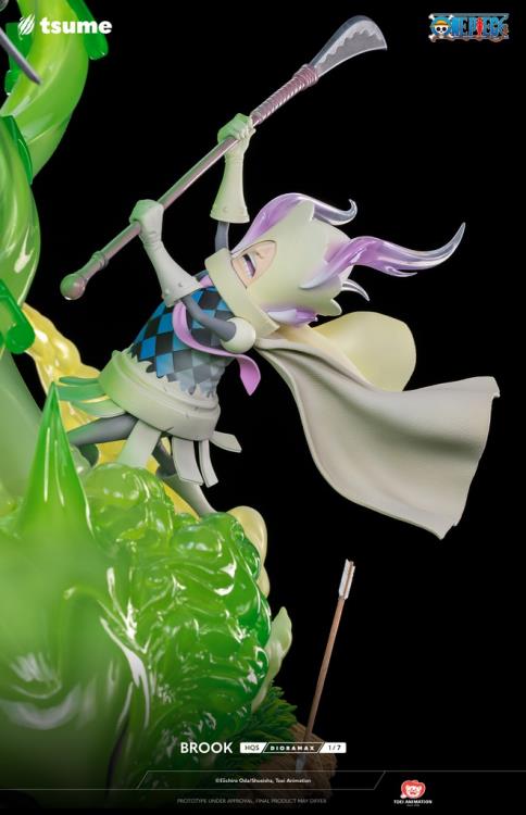 One Piece HQS Dioramax Brook 1/7 Scale Limited Edition Statue Gallery Image 28