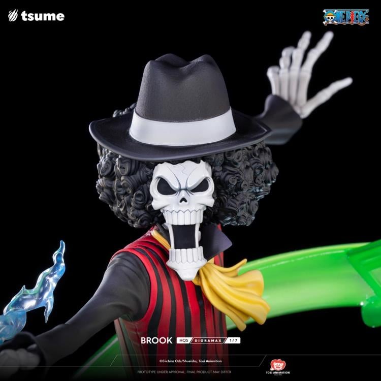 One Piece HQS Dioramax Brook 1/7 Scale Limited Edition Statue Gallery Image 21