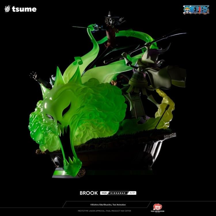 One Piece HQS Dioramax Brook 1/7 Scale Limited Edition Statue Gallery Image 18