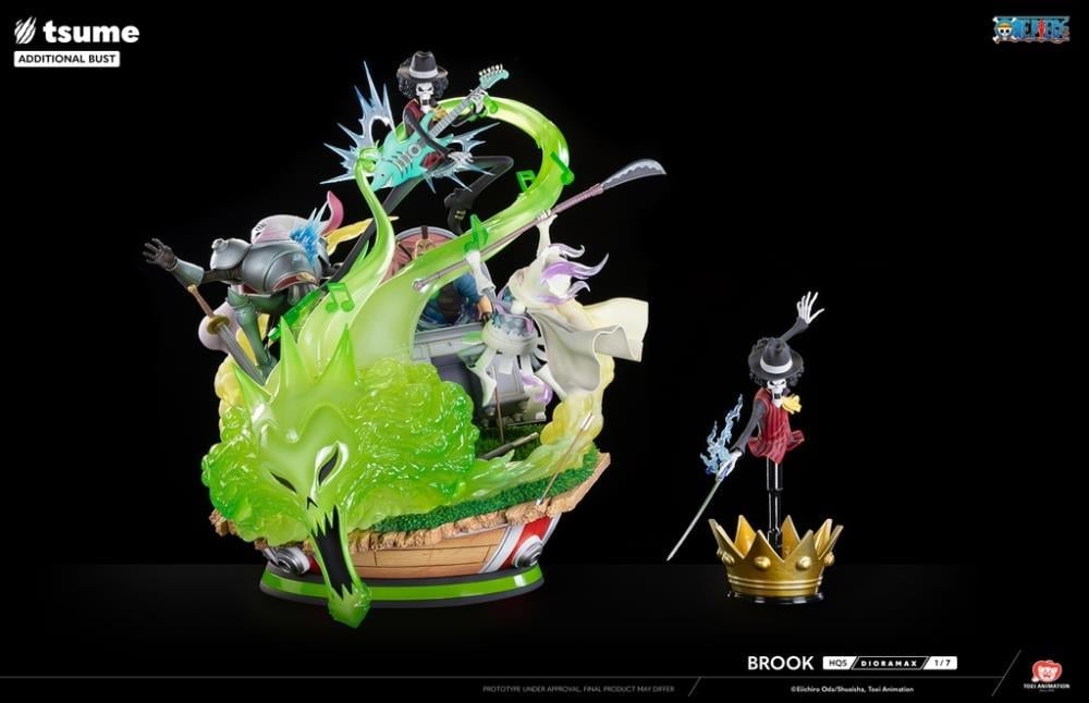 One Piece HQS Dioramax Brook 1/7 Scale Limited Edition Statue Gallery Image 31