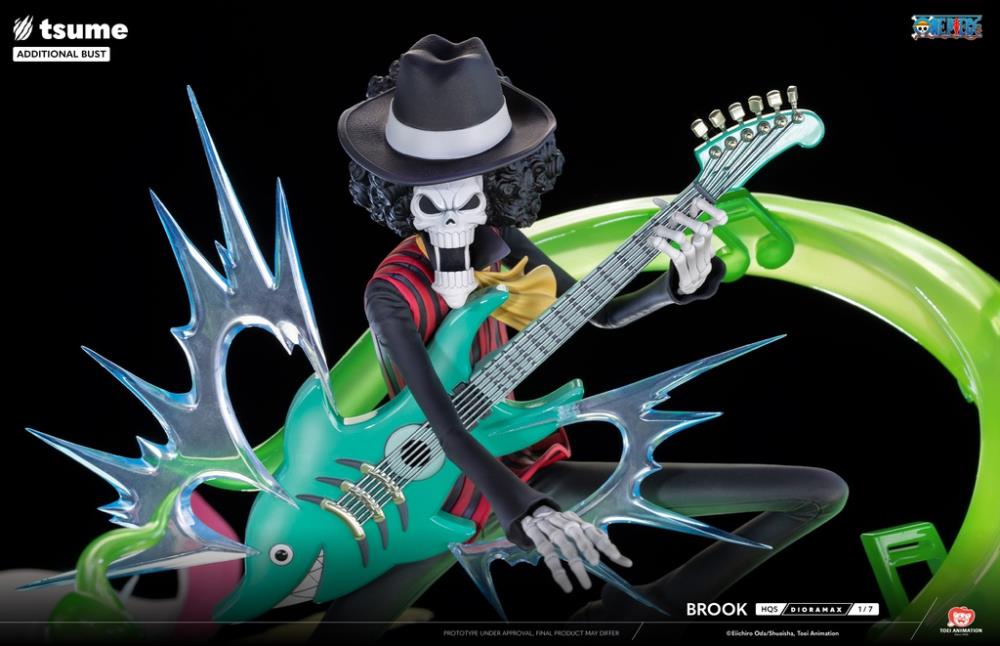 One Piece HQS Dioramax Brook 1/7 Scale Limited Edition Statue Gallery Image 13