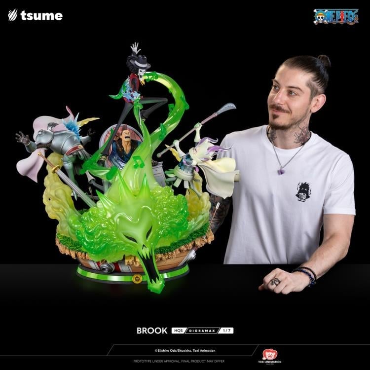 One Piece HQS Dioramax Brook 1/7 Scale Limited Edition Statue Gallery Image 34