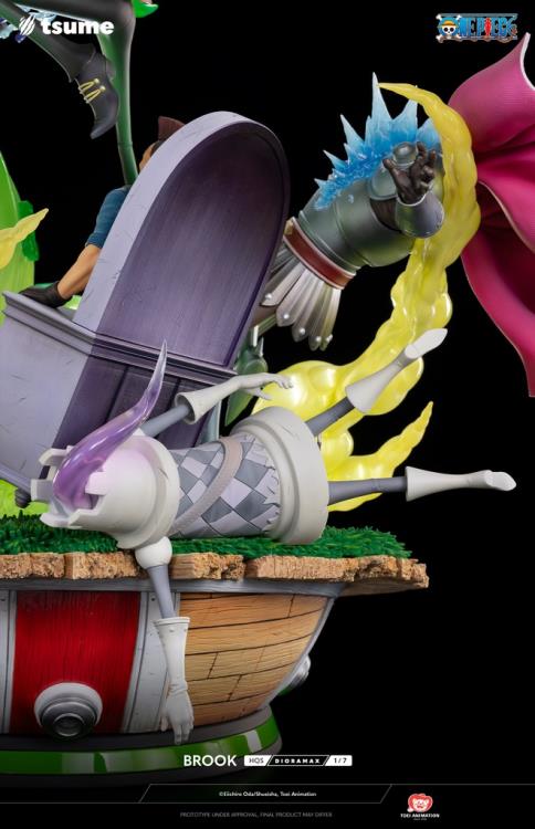 One Piece HQS Dioramax Brook 1/7 Scale Limited Edition Statue Gallery Image 25