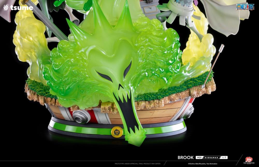 One Piece HQS Dioramax Brook 1/7 Scale Limited Edition Statue Gallery Image 30