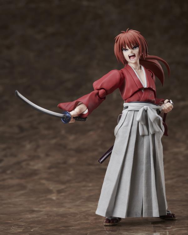 Rurouni Kenshin BUZZmod. Kenshin Himura 1/12 Scale Action Figure Gallery Image 3