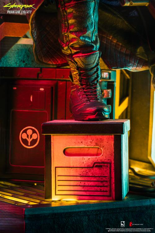 Cyberpunk 2077: Phantom Liberty Solomon Reed 1/4 Scale Exclusive Edition Statue Gallery Image 10