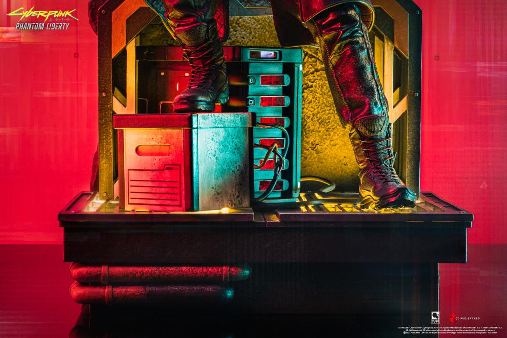 Cyberpunk 2077: Phantom Liberty Solomon Reed 1/4 Scale Exclusive Edition Statue Gallery Image 13