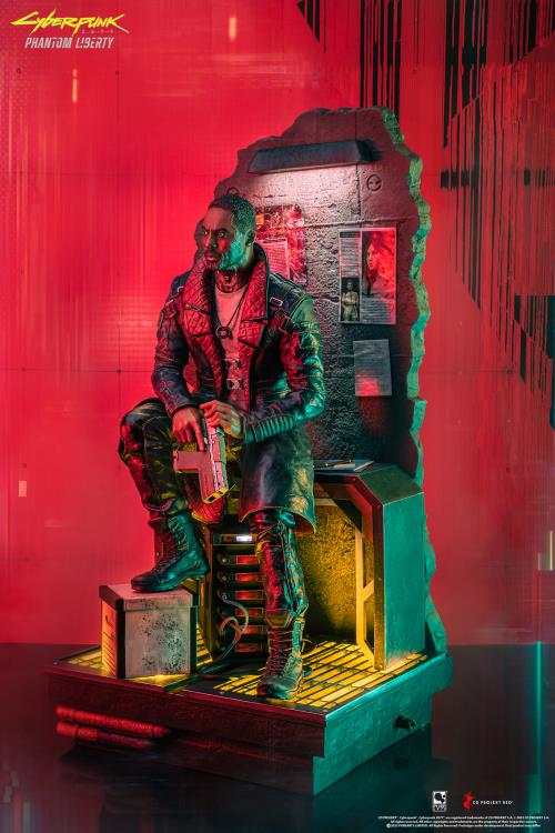Cyberpunk 2077: Phantom Liberty Solomon Reed 1/4 Scale Exclusive Edition Statue Gallery Image 5