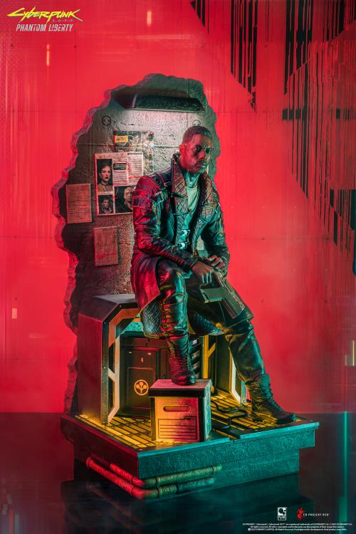 Cyberpunk 2077: Phantom Liberty Solomon Reed 1/4 Scale Exclusive Edition Statue Gallery Image 4