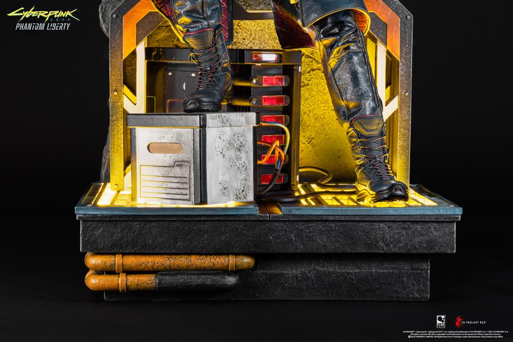Cyberpunk 2077: Phantom Liberty Solomon Reed 1/4 Scale Exclusive Edition Statue Gallery Image 24