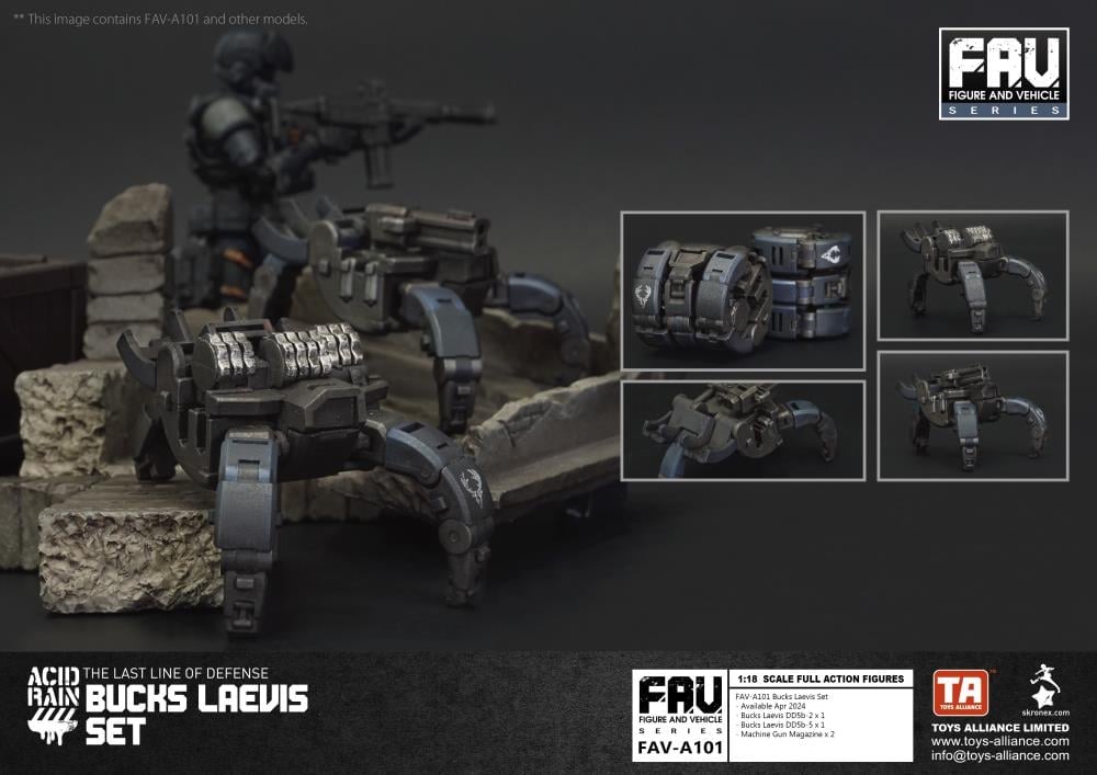 Acid Rain FAV-101 Bucks Laevis Set Gallery Image 12